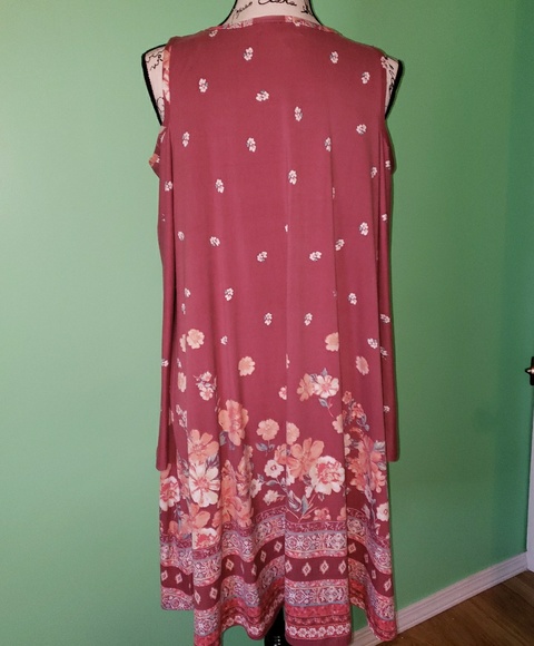 SALE 7 FOR 20 Nwt Derek🖤 Heart Plus Dress sz 1X - Picture 3 of 5